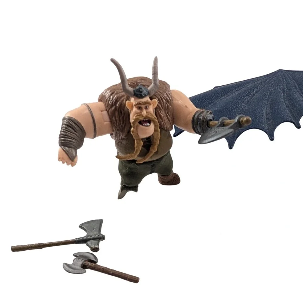 How to Train Your Dragon Toothless & Stoick‎ Action Figure Set Spin Master 2010